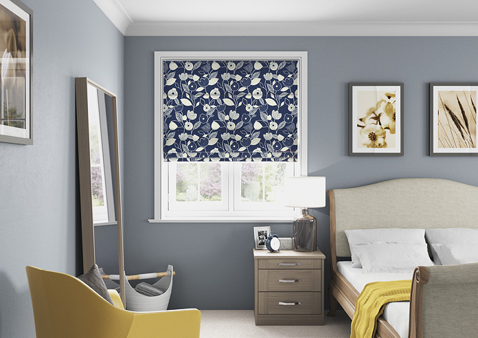 Nordic, Indigo - Twist&Fit Roman Blind - Image 5